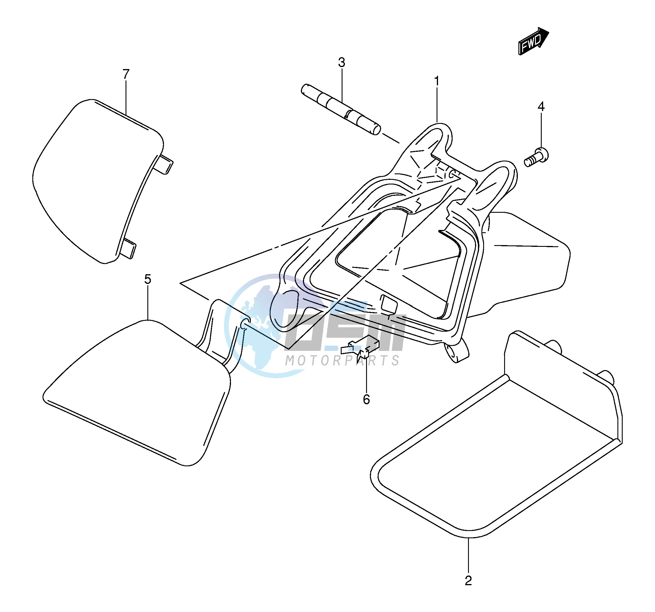 UPPER BOX (MODEL K1 K2)