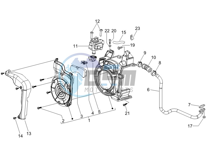 Secondairy air box