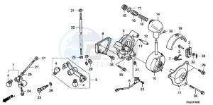 SH125DH UK - (E) drawing SUB HARNESS/IGNITION COIL