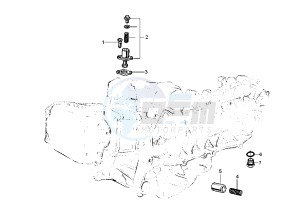 GRANTURISMO 125-200 drawing Chain Tightner - By Pass Valve