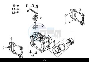 JOYRIDE 300 (LJ30W3-EU) (M3) drawing CYLINDER SET