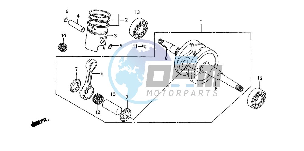 CRANKSHAFT/PISTON