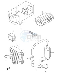 AN250 (E2) Burgman drawing ELECTRICAL (MODEL K5 K6)