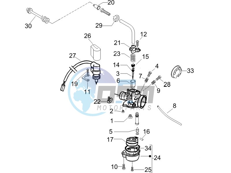 Carburetors components