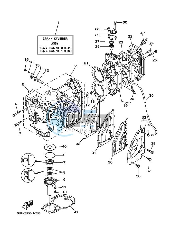 CYLINDER--CRANKCASE