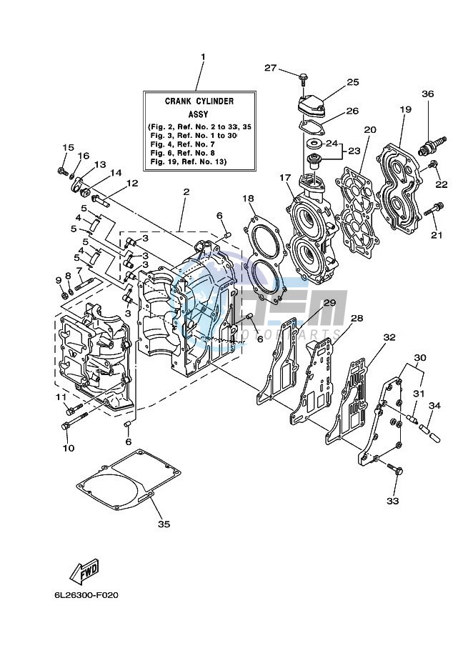 CYLINDER--CRANKCASE