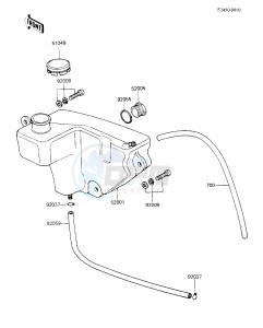 KE 100 B [KE100] (B9-F10) [KE100] drawing OIL TANK