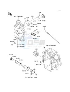 KAF 620 K [MULE 3010 TRANS4X4 HARDWOODS GREEN HD] (K6F-K8F) K7F drawing OIL PUMP_OIL FILTER