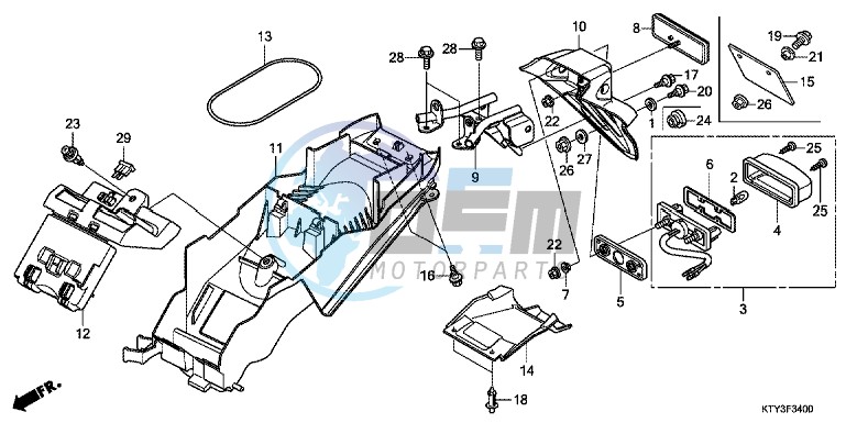 REAR FENDER