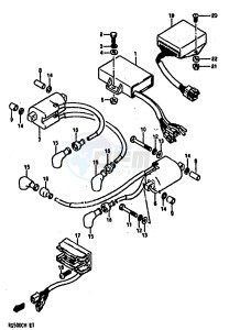 RG500 (E1) Gamma drawing ELECTRICAL