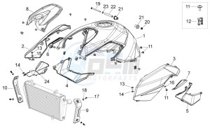 Shiver 750 drawing Central body