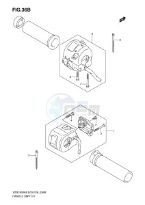 VZR1800 (E3-E28) INTRUDER drawing HANDLE SWITCH (VZR1800ZK9 ZL0)