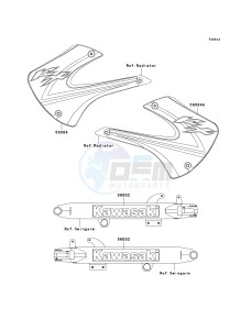 KX 85 A [KX85] (A1-A5) [KX85] drawing DECALS-- A2- -