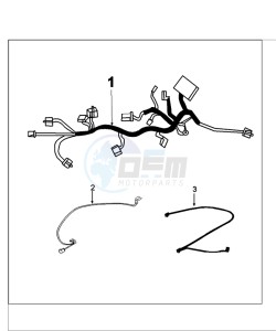 TWEET 125 C PRO drawing HARNESS CONNECTOR