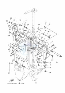 F225BET drawing FRONT-FAIRING-BRACKET