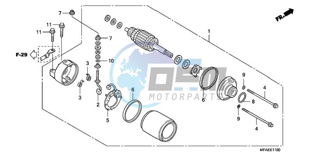 STARTING MOTOR