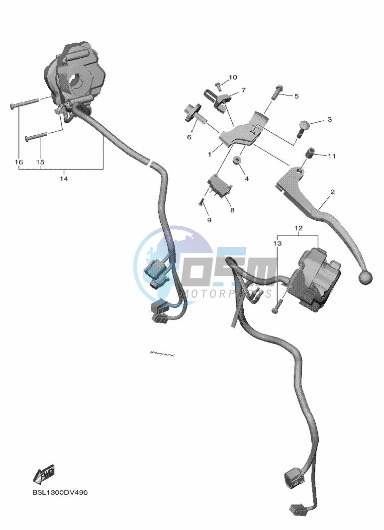 HANDLE SWITCH & LEVER