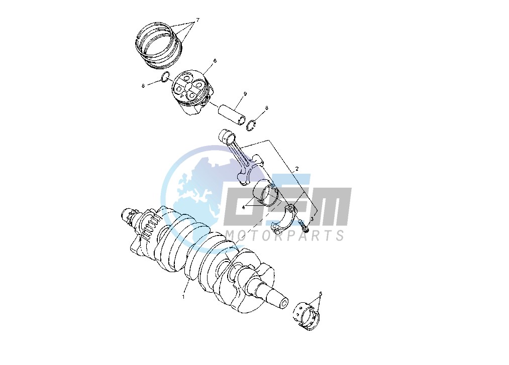 CRANKSHAFT - PISTON