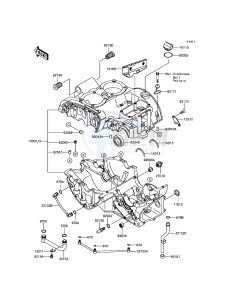 W800 EJ800AGFA GB XX (EU ME A(FRICA) drawing Crankcase