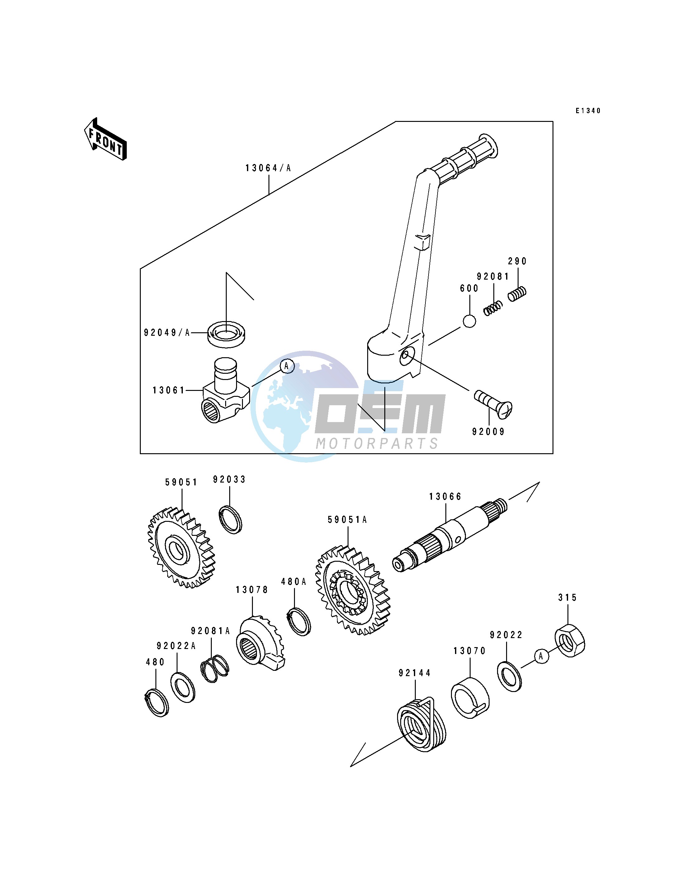 KICKSTARTER MECHANISM