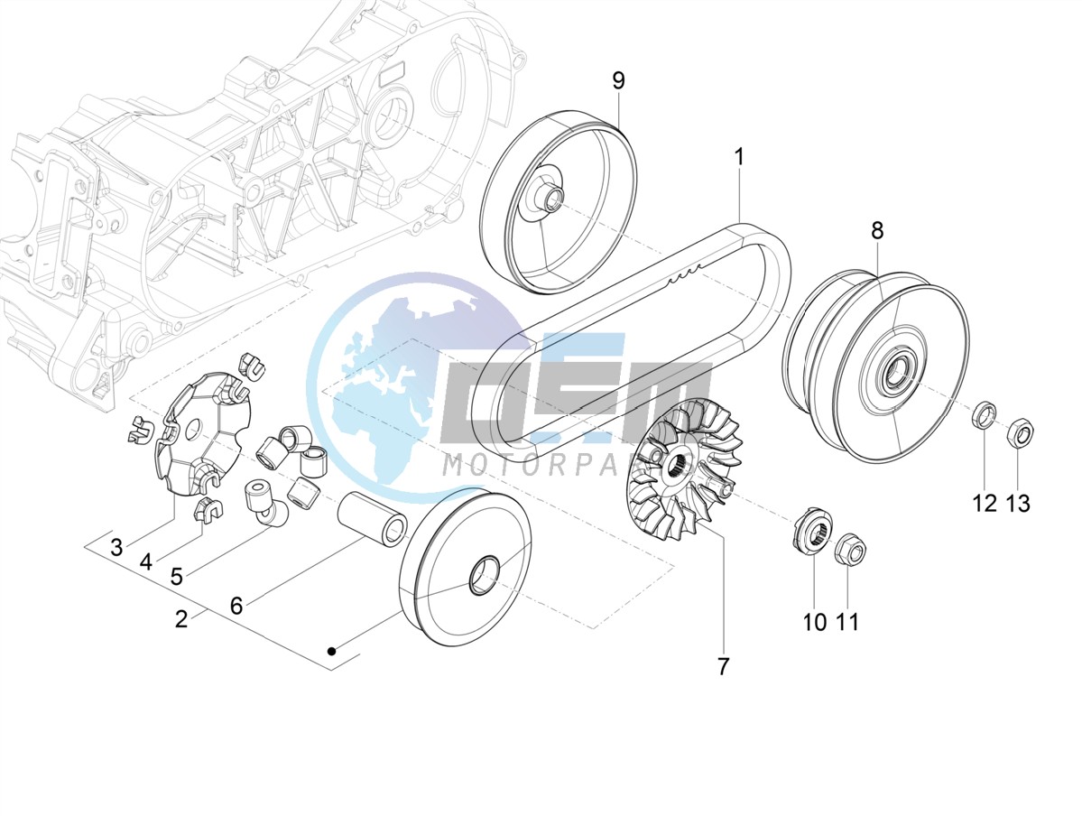 Driving pulley