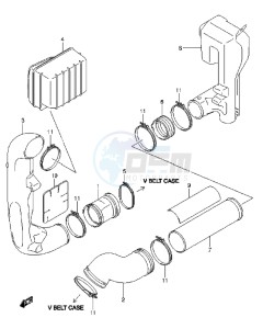 LT-A750XZ drawing COOLING DUCT