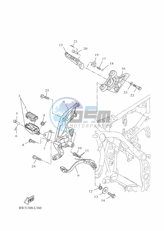 STAND & FOOTREST 2