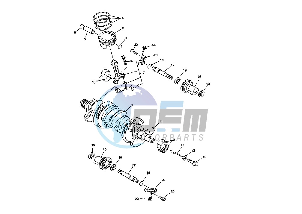 CRANKSHAFT PISTON