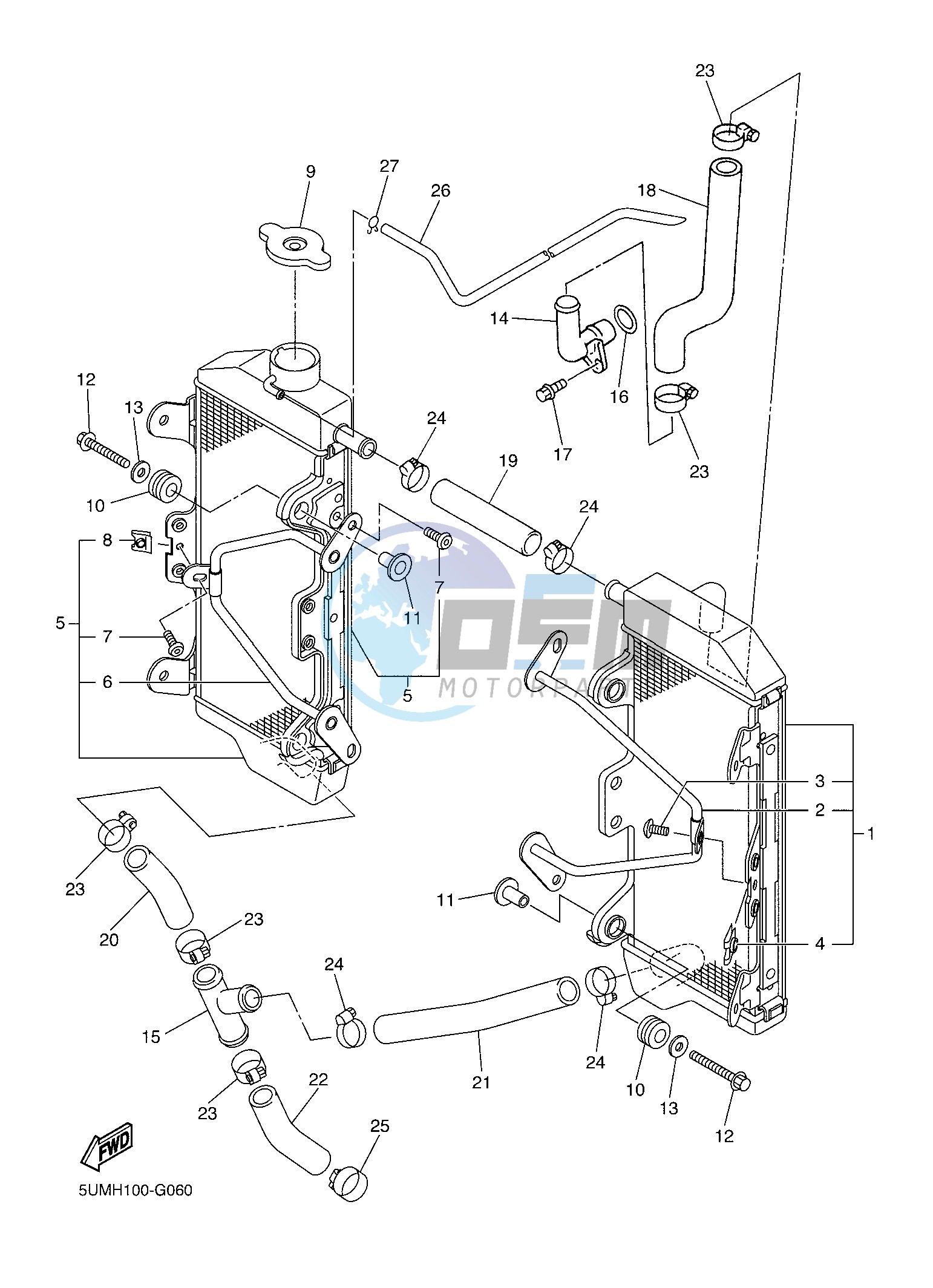 RADIATOR & HOSE