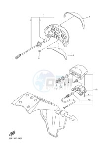 FZ8-N ABS 800 FZ8 (NAKED, ABS) (59P6) drawing TAILLIGHT