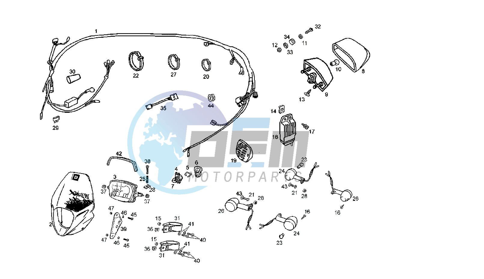 WIRING HARNESS MY09