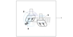 VT750C9 Ireland - (EK / MK) drawing THROW OVER BAGS