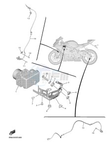 YZF600 R6 (BN6C) drawing ELECTRICAL 3