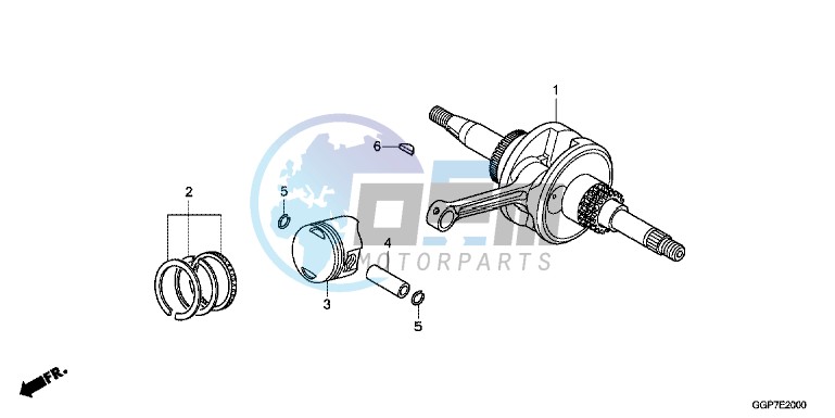 CRANKSHAFT/ PI STON