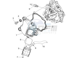 Runner 200 VXR 4t Race (UK) UK drawing Cylinder head cover