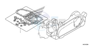 NSS125ADF Forza 125 - NSS125AD UK - (E) drawing GASKET KIT B