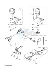 FT50B drawing SPEEDOMETER