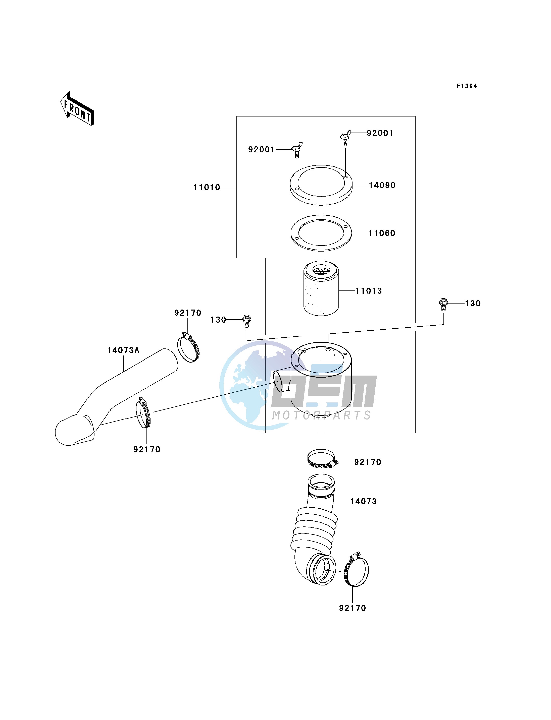 AIR CLEANER-BELT CONVERTER