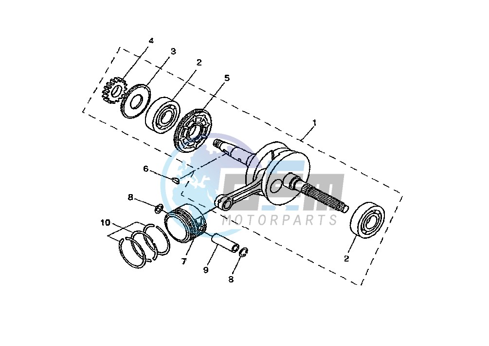 CRANKSHAFT PISTON