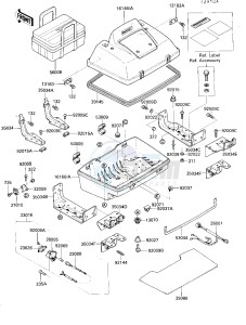 ZG 1200 B [VOYAGER XII] (B1-B5) [VOYAGER XII] drawing ACCESSORY-- TRUNK- -