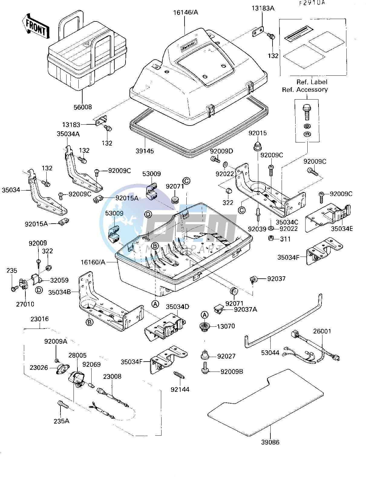 ACCESSORY-- TRUNK- -