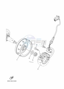 YZF125-A YZF-R125 (B5G2) drawing GENERATOR