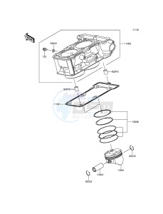 Z300 ER300AFF XX (EU ME A(FRICA) drawing Cylinder/Piston(s)