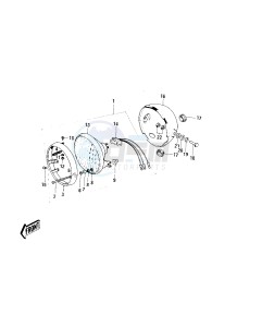 MC1 (A-B) 90 drawing HEADLIGHT