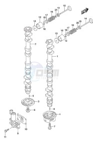 DF 175AP drawing Camshaft