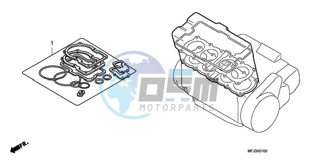 GASKET KIT A