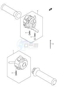 GSF650 (E2) Bandit drawing HANDLE SWITCH