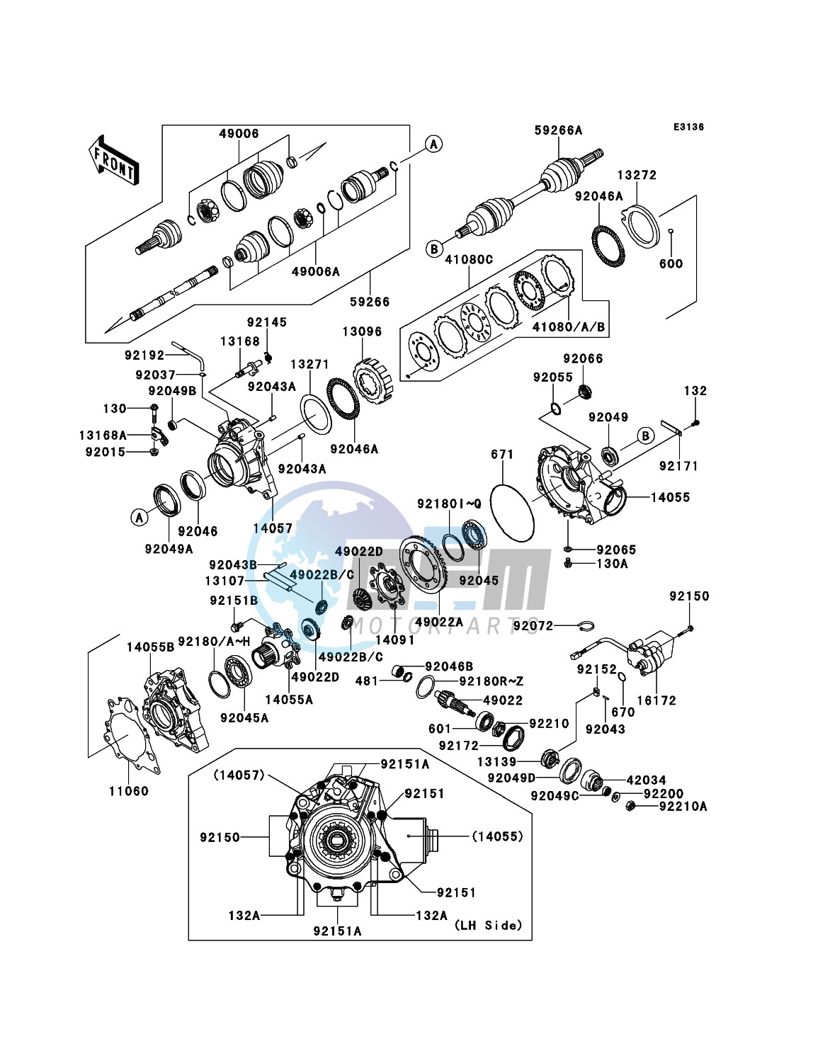 Drive Shaft-Front