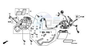 CBR600RA9 Korea - (KO / ABS) drawing ABS CONTROL UNIT (CBR600RA)