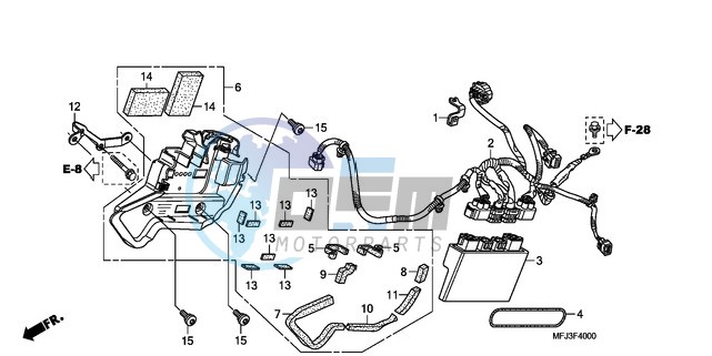 ABS CONTROL UNIT (CBR600RA)